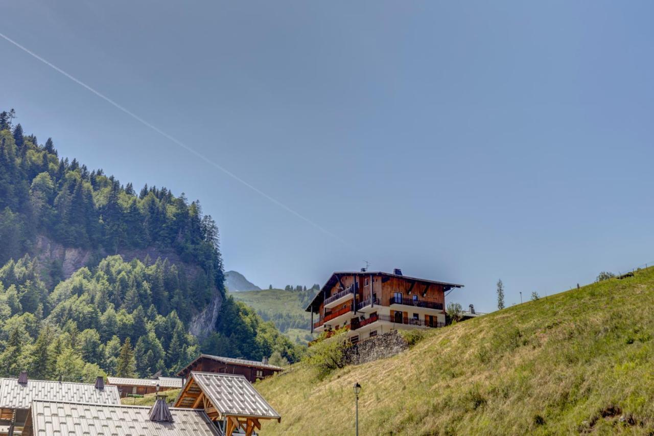 Le Col Des Aravis Leilighet La Giettaz Eksteriør bilde